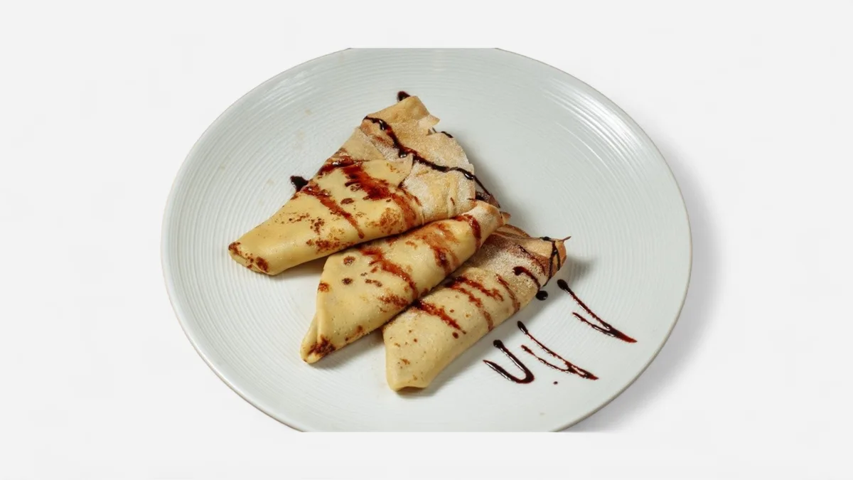 Pancakes with topping (3 pc)