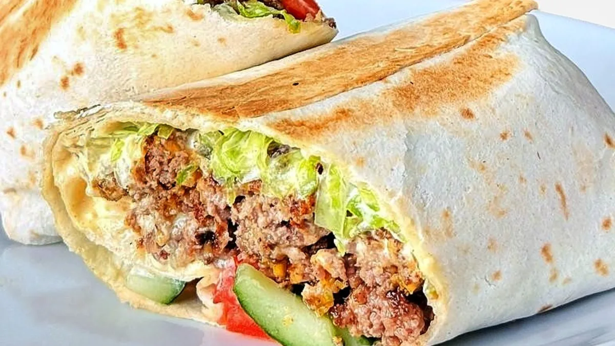 Beef Wrap ✨NEW 880kcal