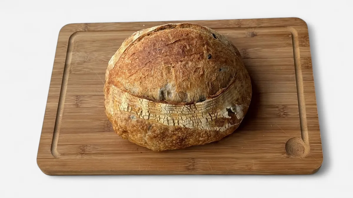 Sourdough with olives