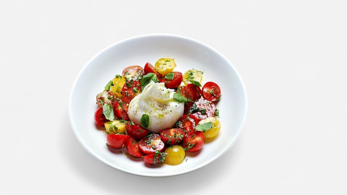 Buratta salat