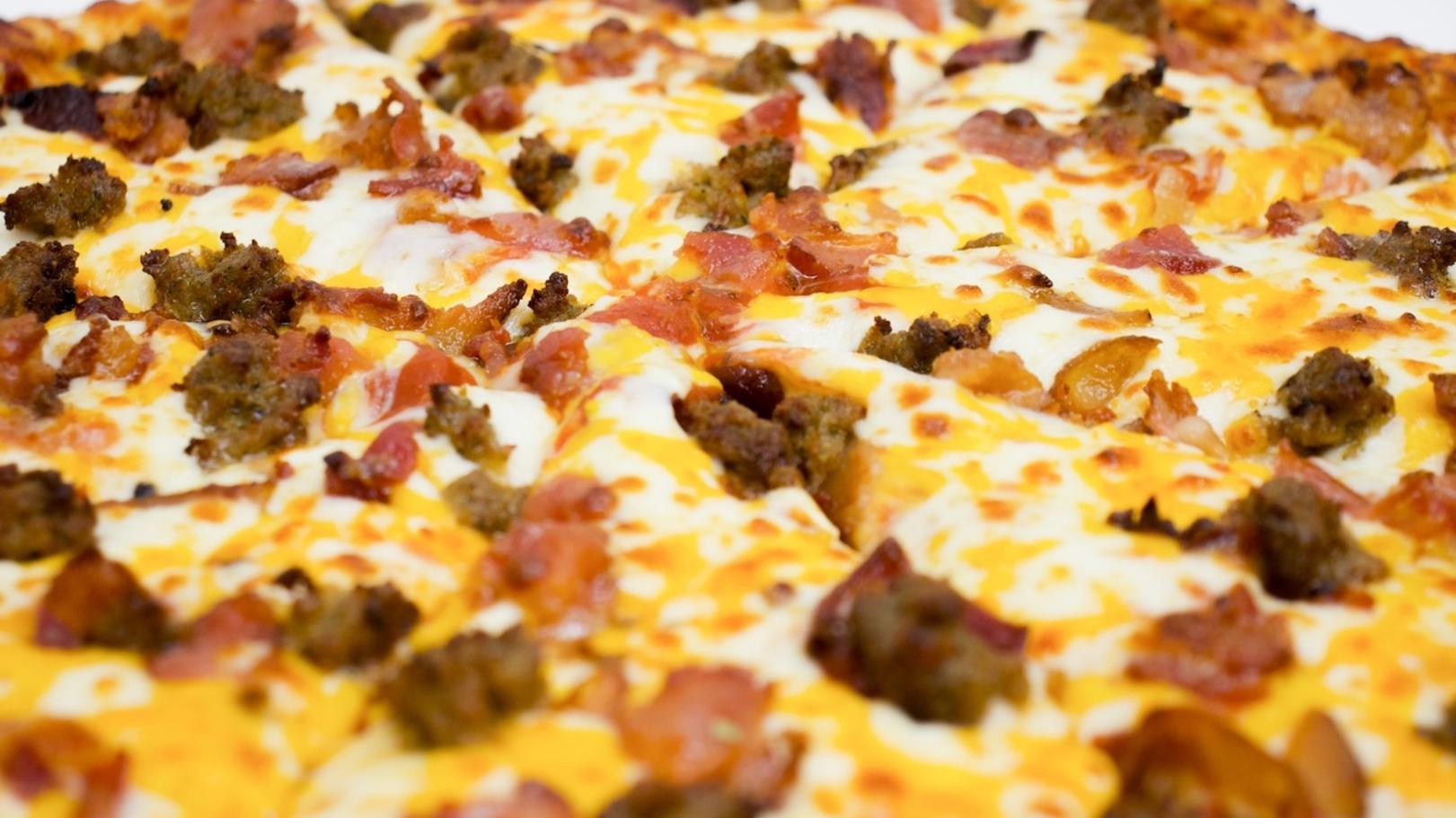 Bacon Double Cheeseburger Specialty Pizza (Medium)