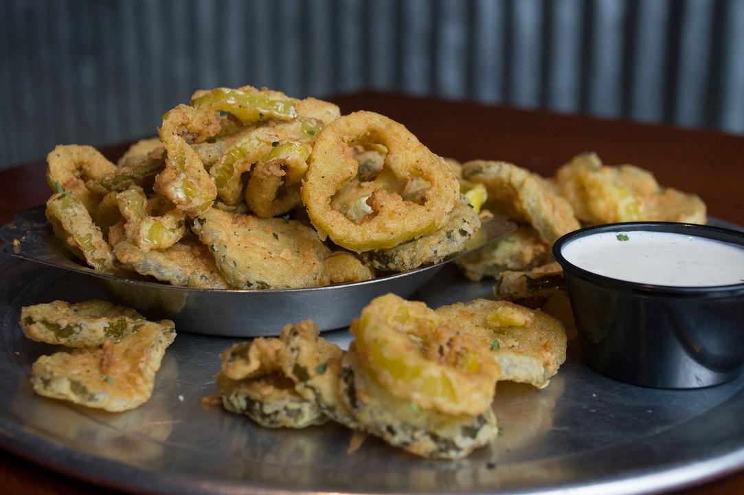 Fried Pickles and Banana Peppers