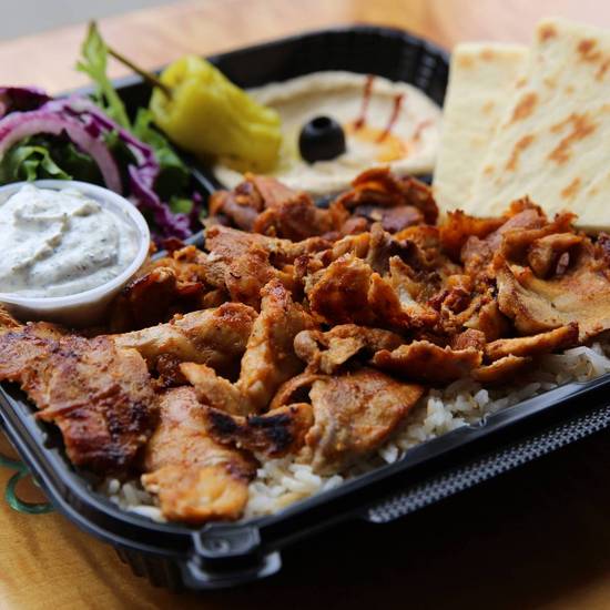 6. Chicken Shawarma Plate
