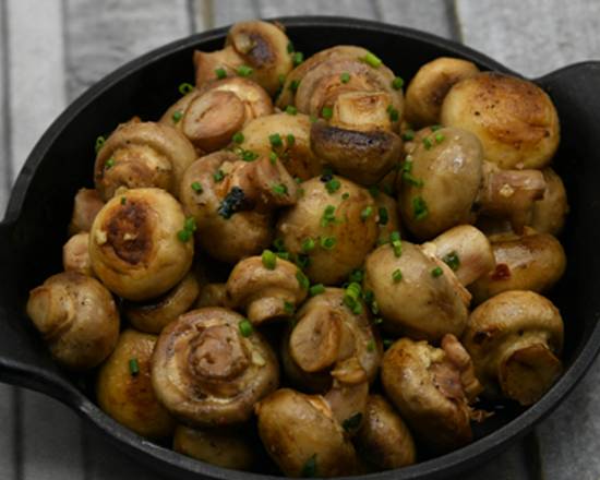 Sizzling Mushrooms