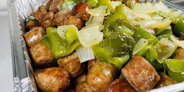 Sausage, Peppers and Onions