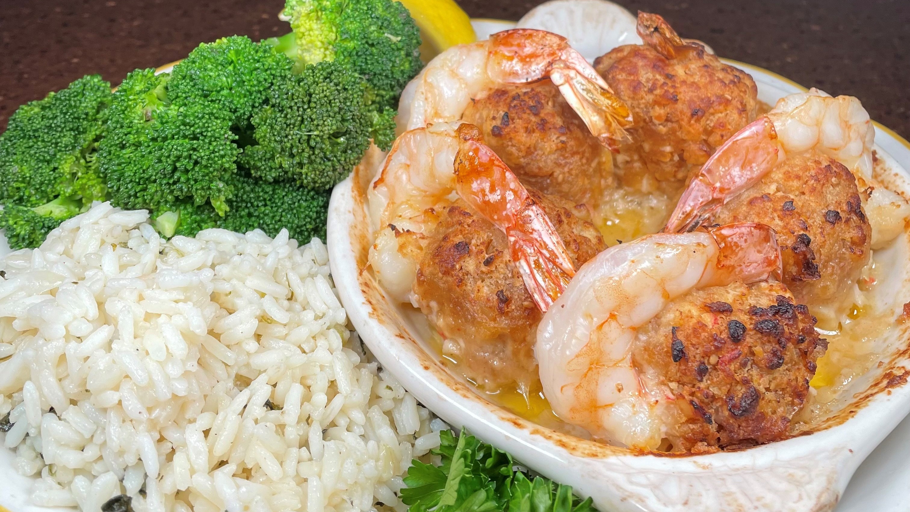 Baked Stuffed Shrimp
