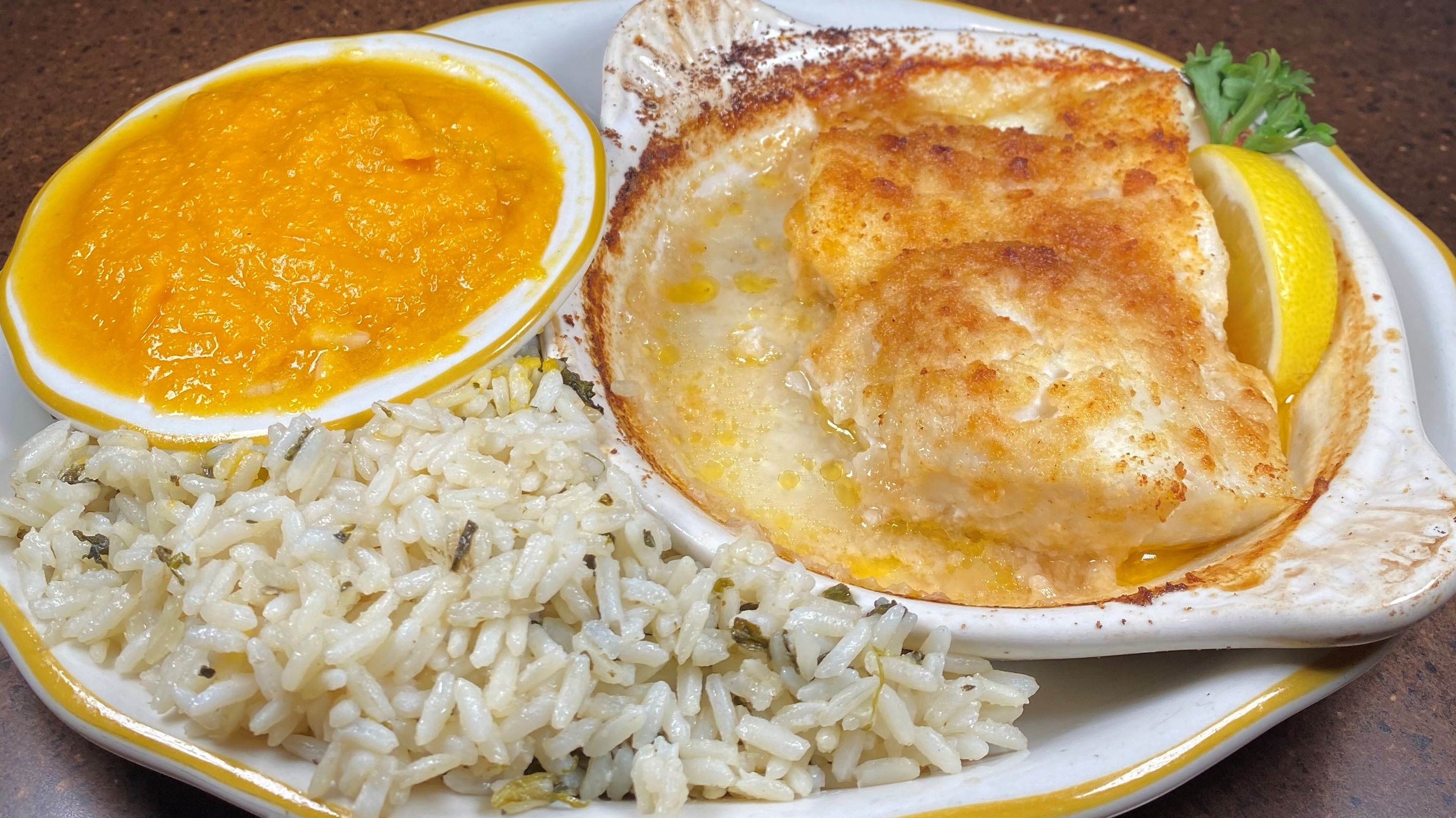 Broiled Atlantic Haddock