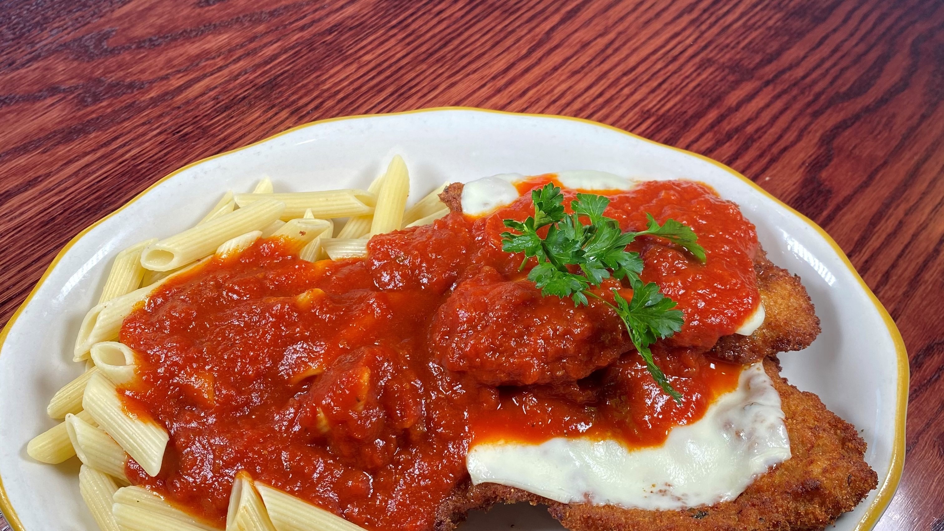 FM Veal Parm (5) and Pasta