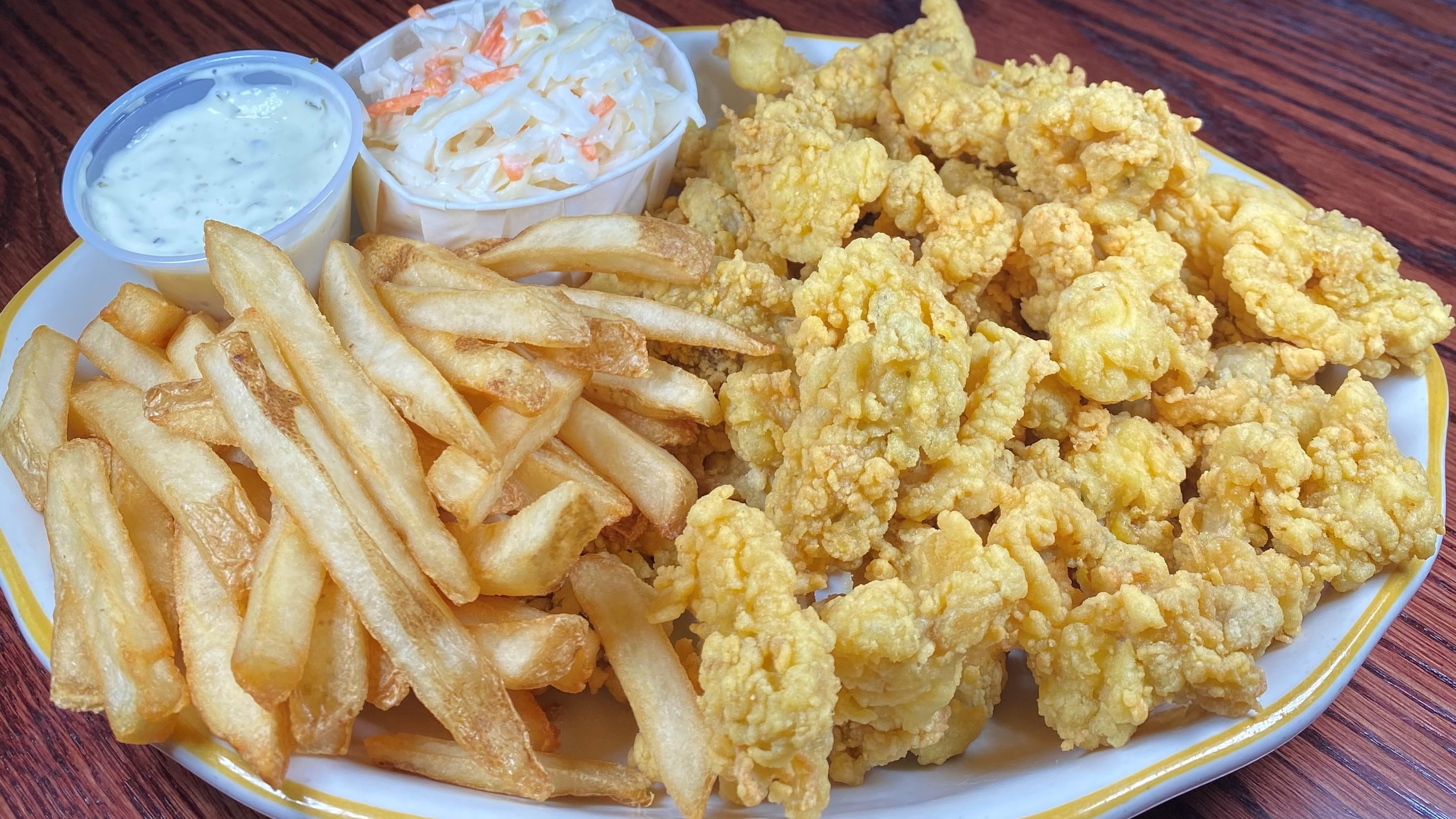 Fried Whole Belly Clam Platter