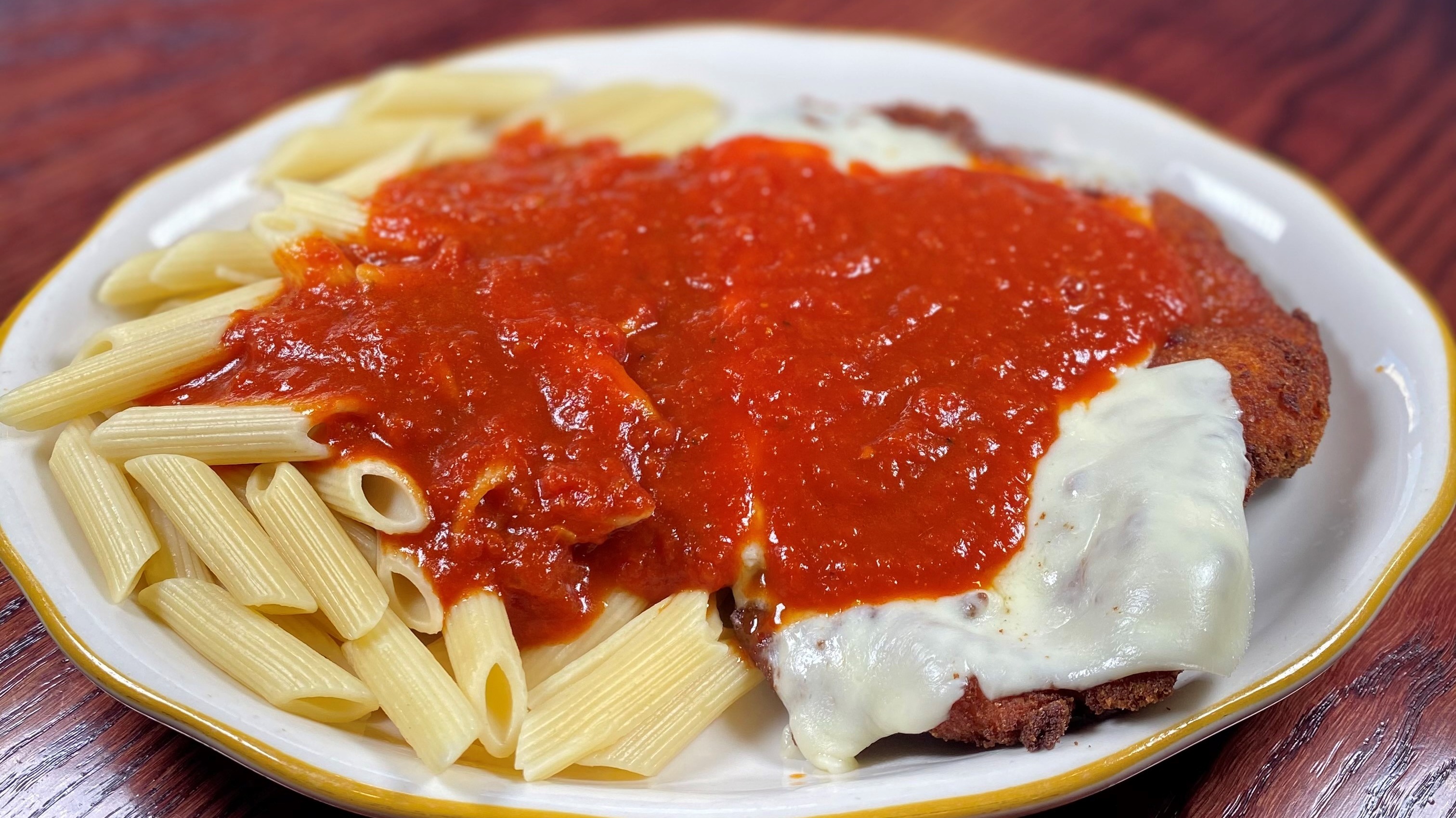GLUTEN FREE Chicken Parm w/ Gluten Free Penne