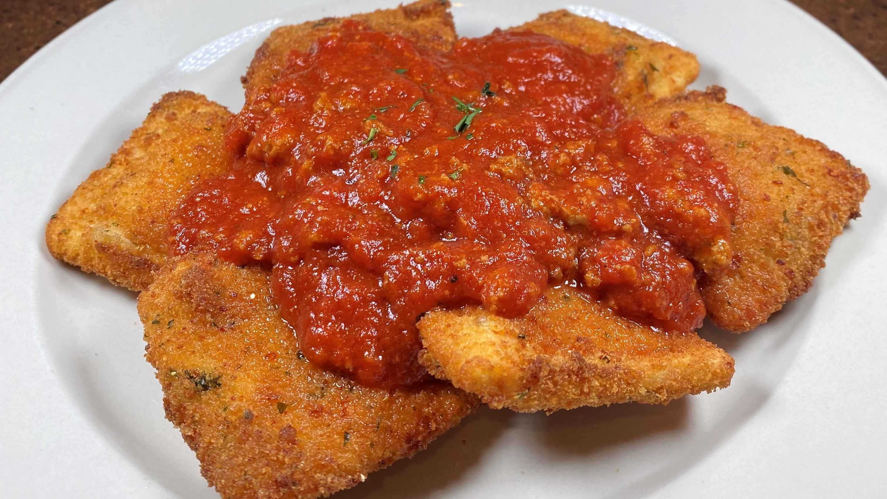 Toasted Ravioli Entree