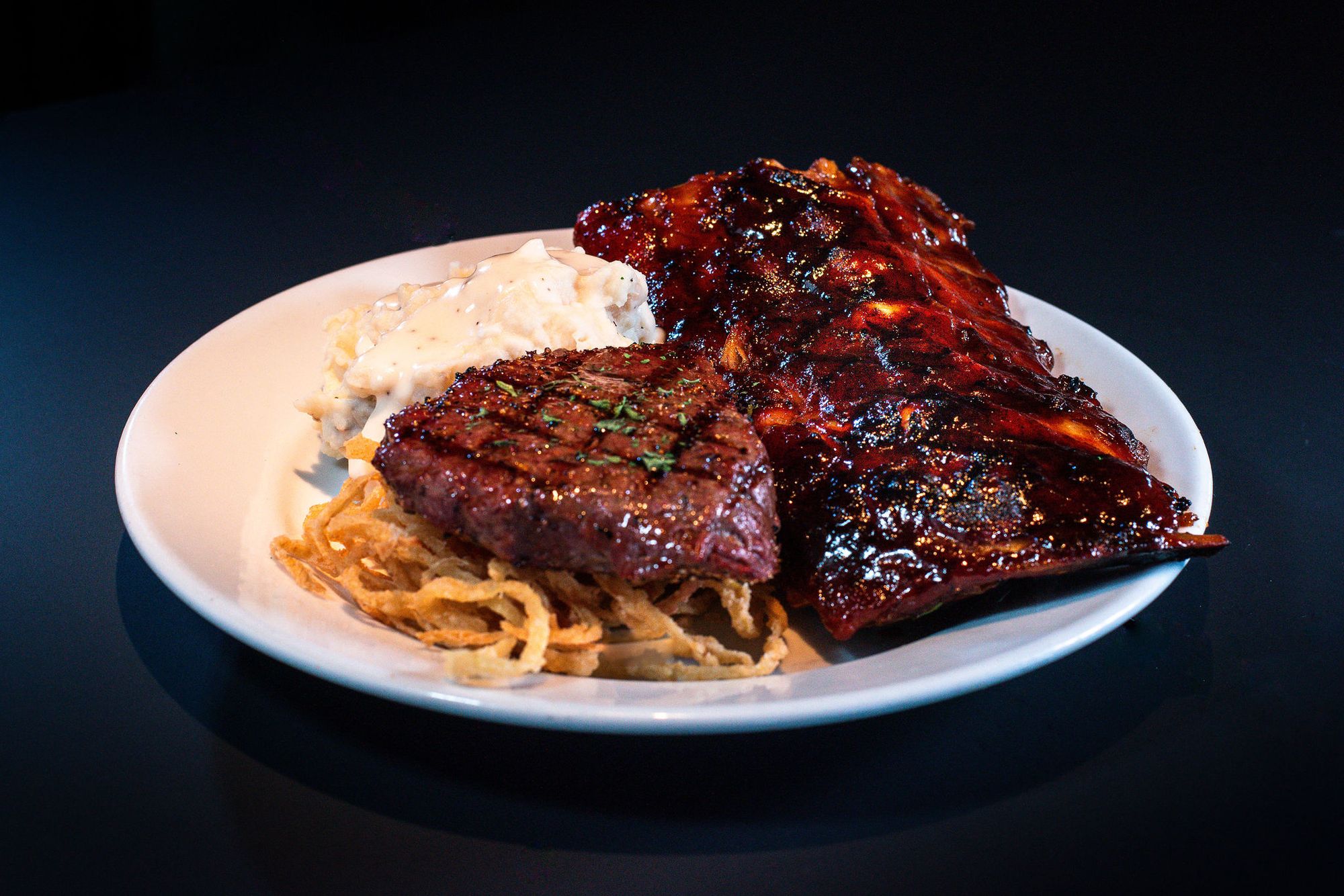 Steak and Ribs