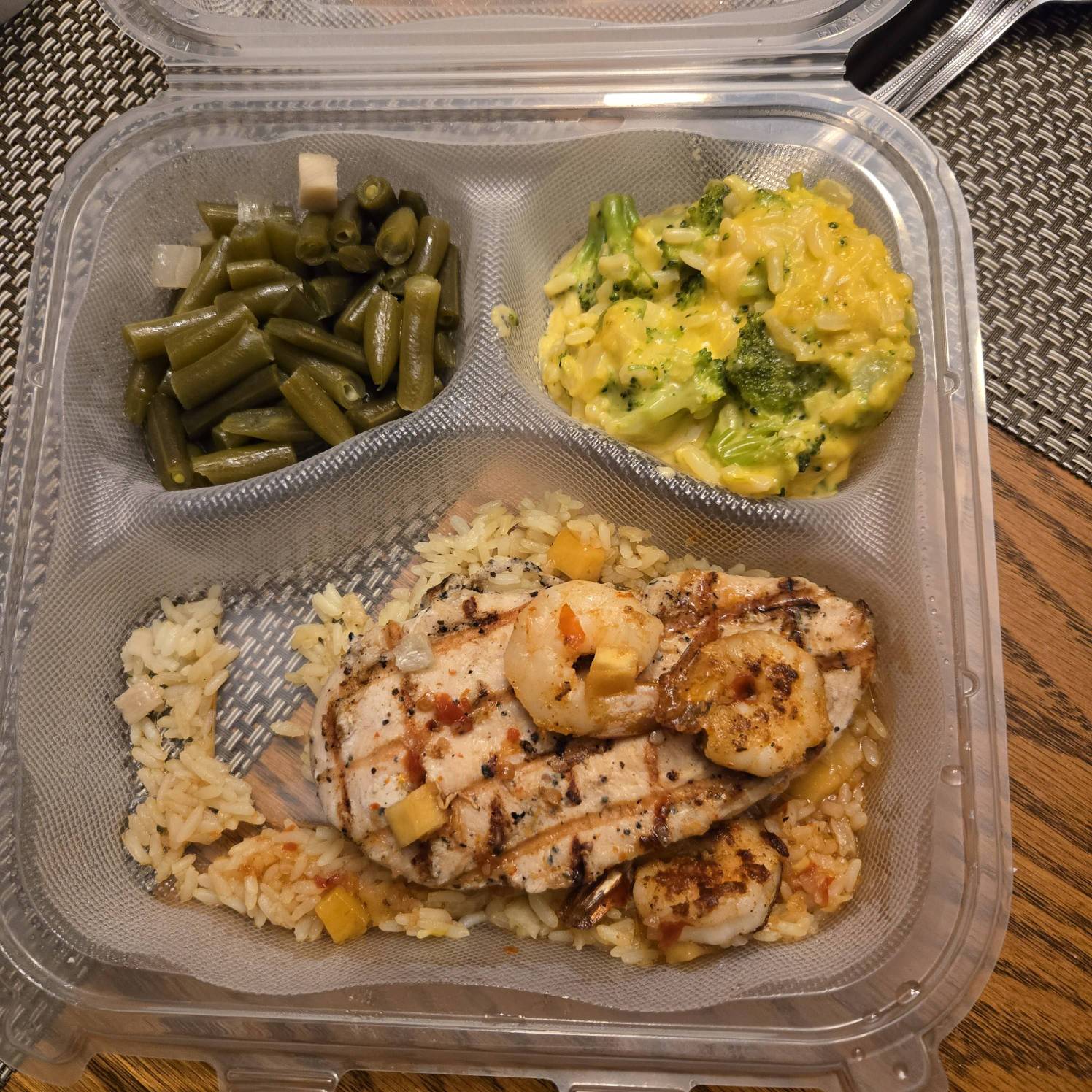 Sweet Heat Chicken and Shrimp