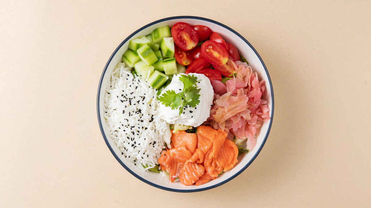 Smoke Salmon Bowl