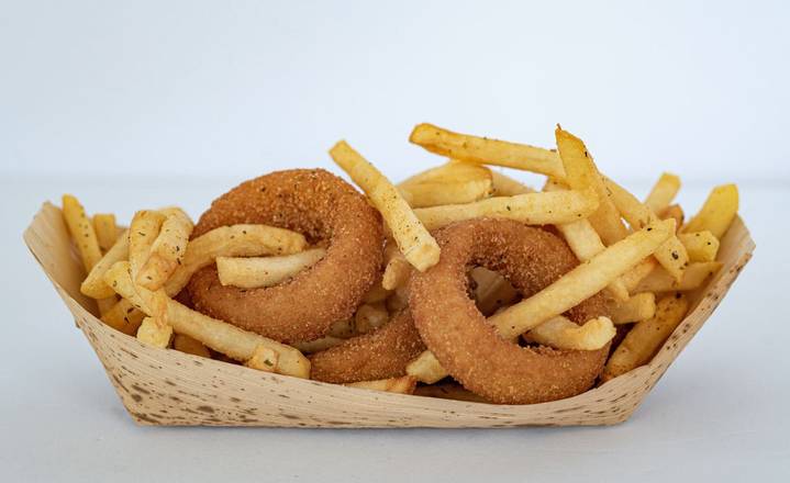 Frings (half fries, half onion rings)