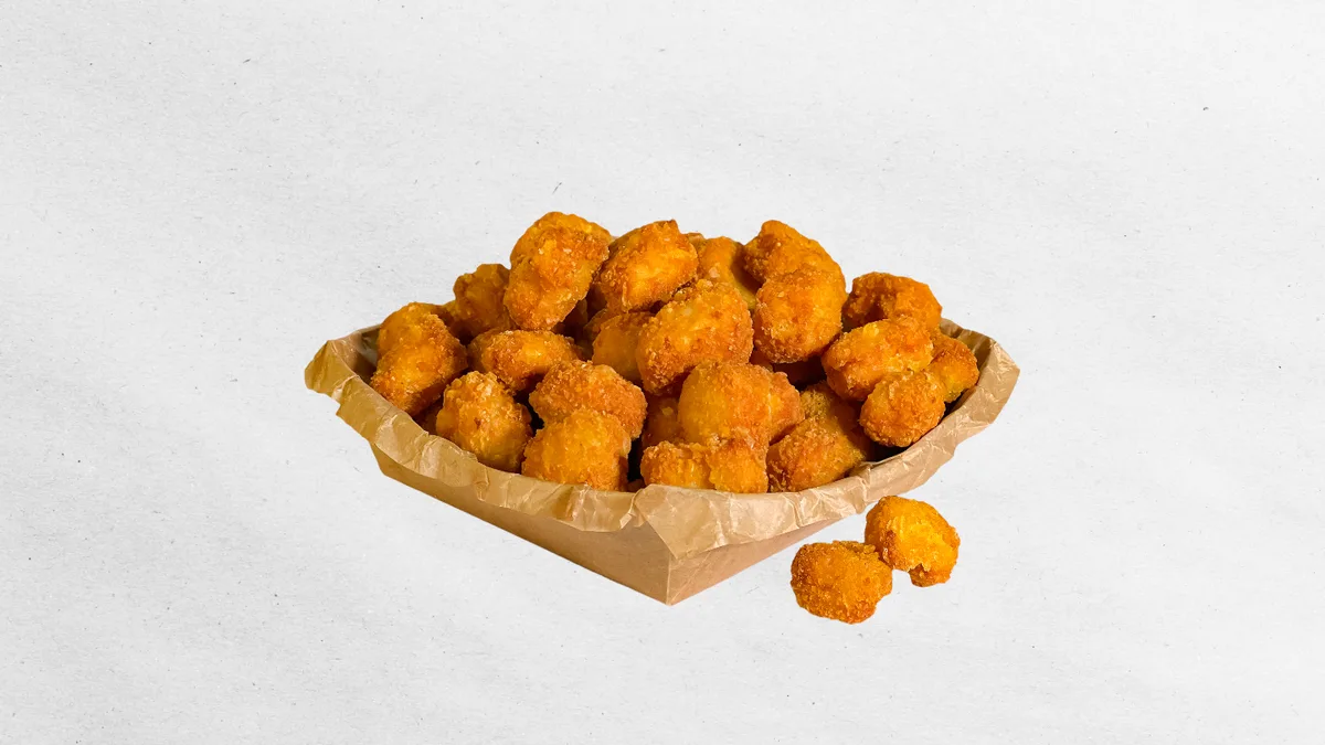 Popcorn chicken bites
