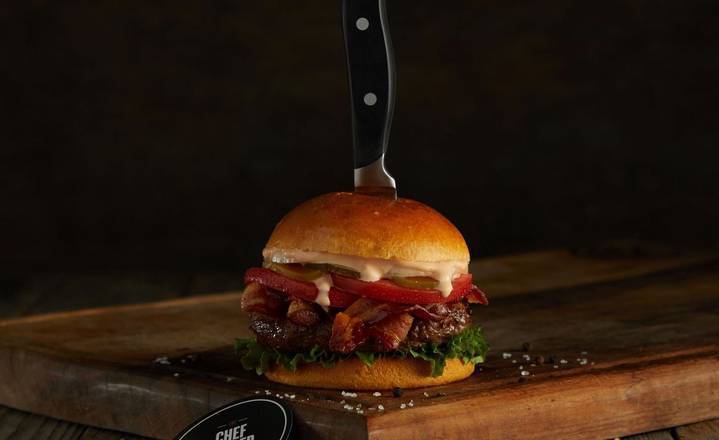 Chef's bacon burger
