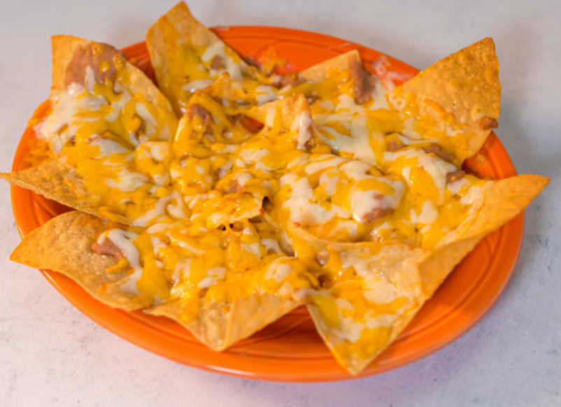 Kid's Bean and Cheese Nachos