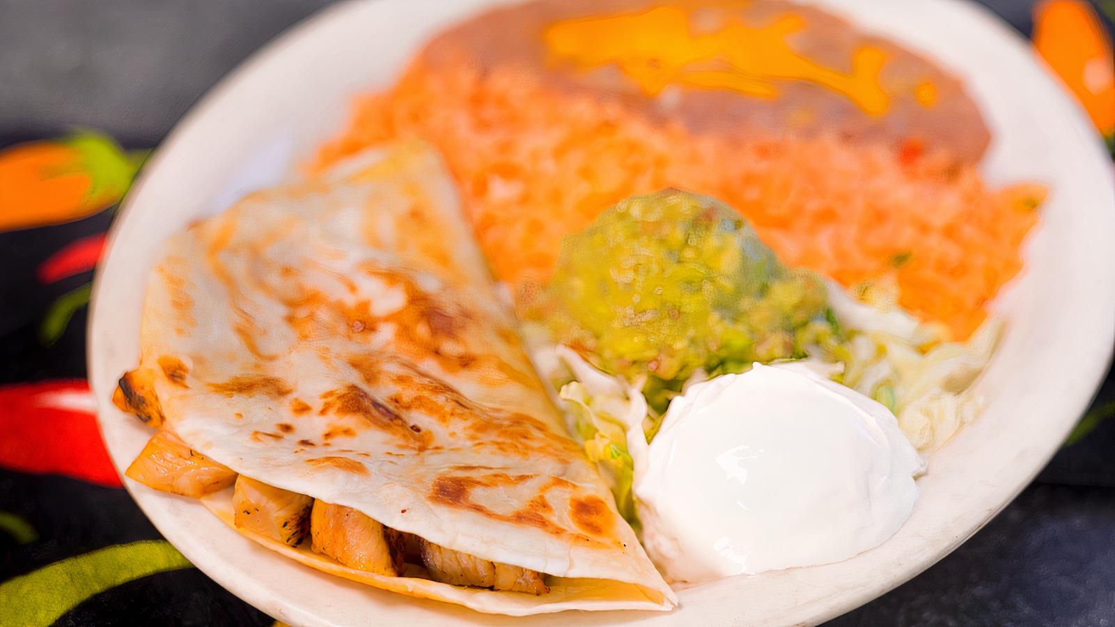 Quesadilla Lunch