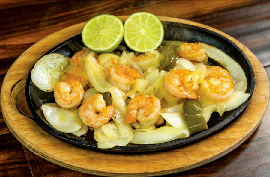 Single Shrimp Fajitas