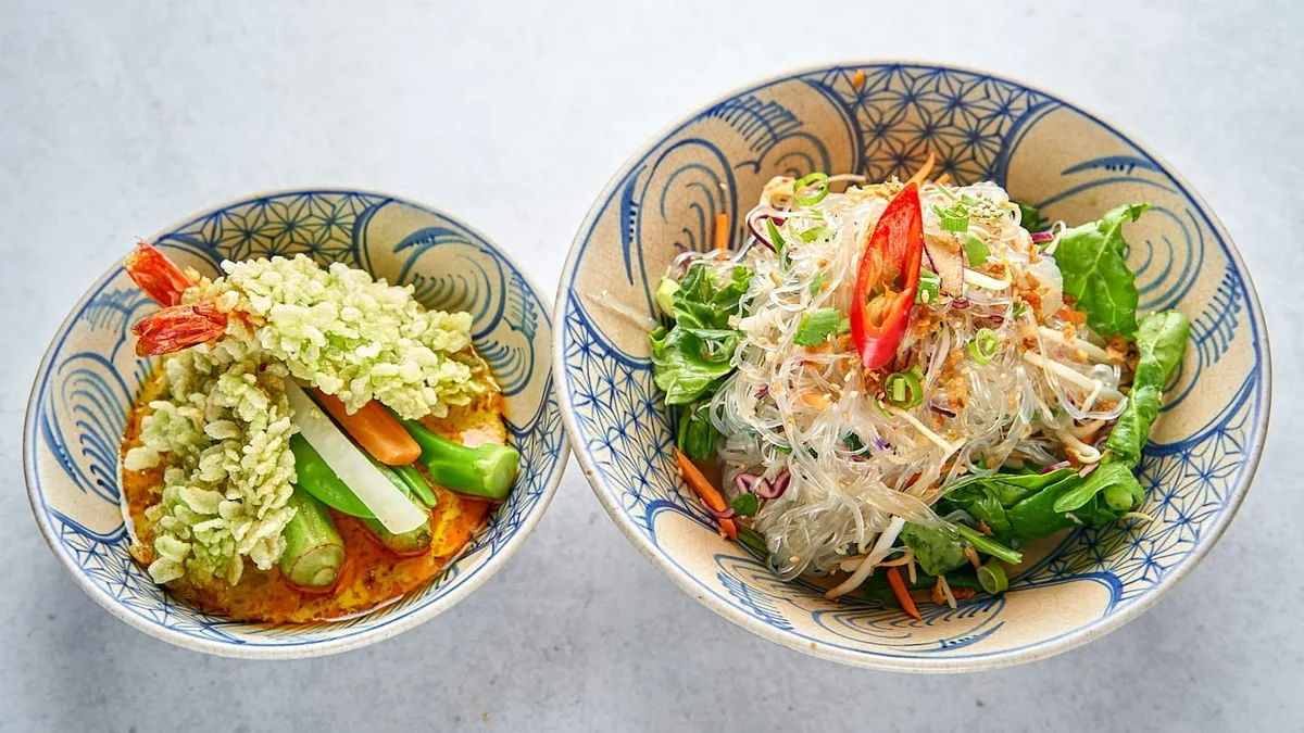 Gỏi Miến Tiger Prawns