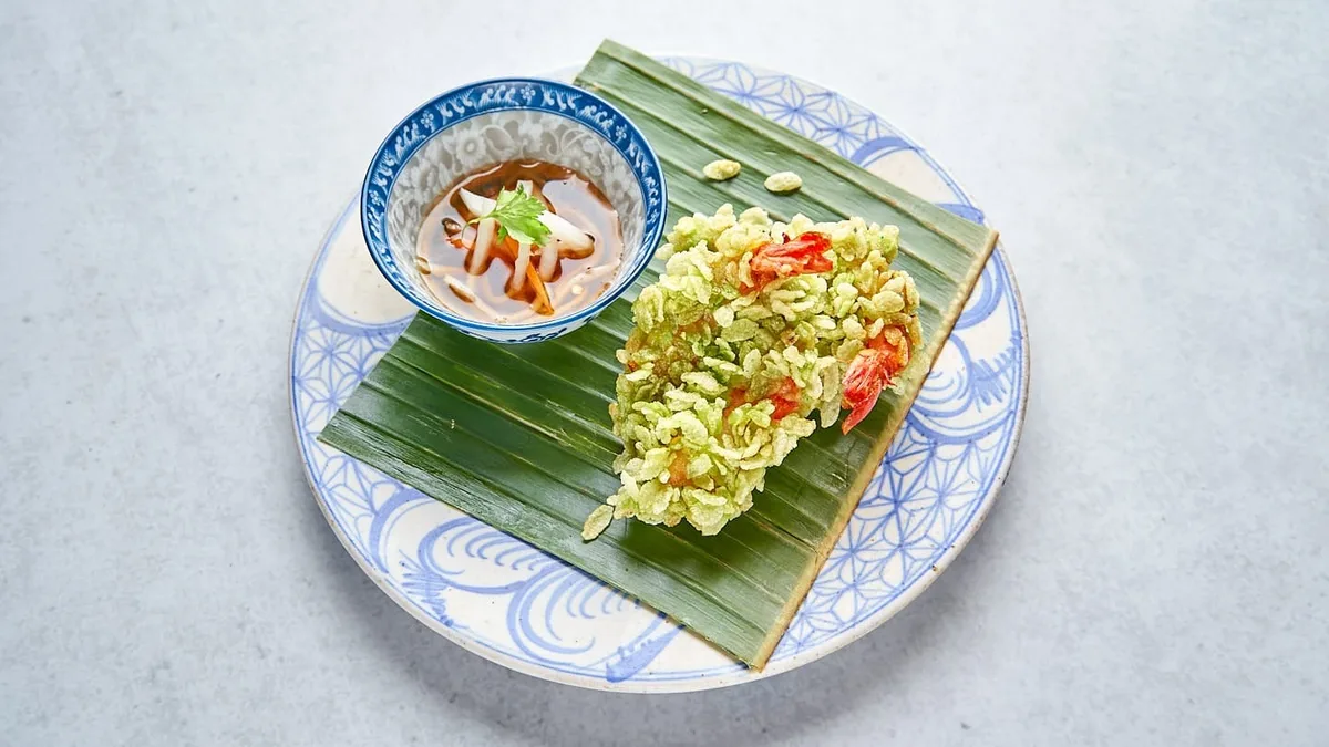 Tôm Lăn Cốm