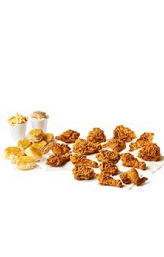 16Pc 2 Large Sides and 8 Biscuits
