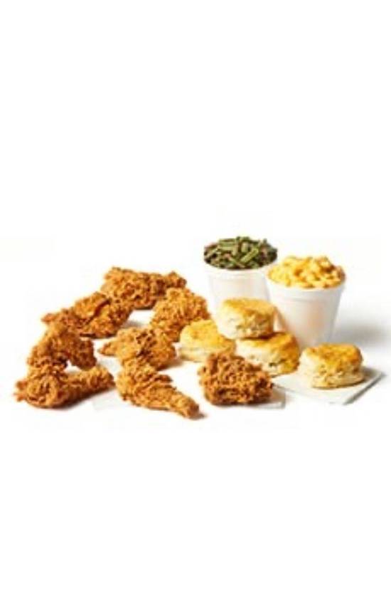 8Pc 2 Large Sides and 4 Biscuits