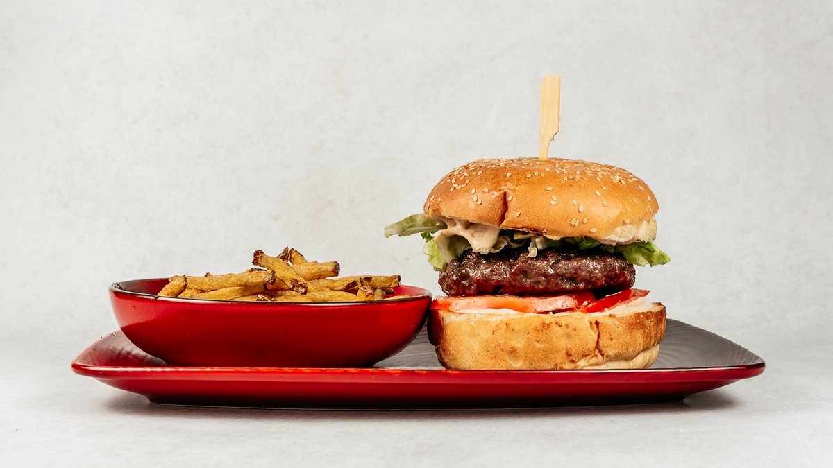 Burger by chef Duje Pisac
