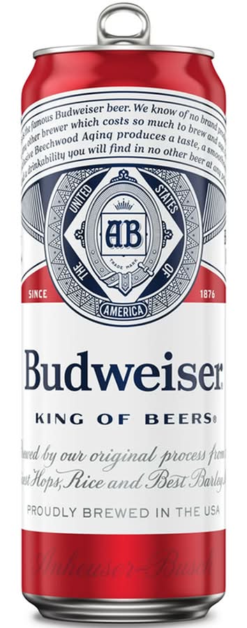 Budweiser 25oz Can