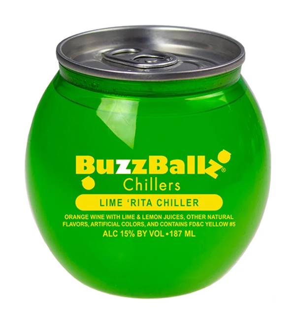 Buzz Balls Chillers Lime 'Rita 187ml