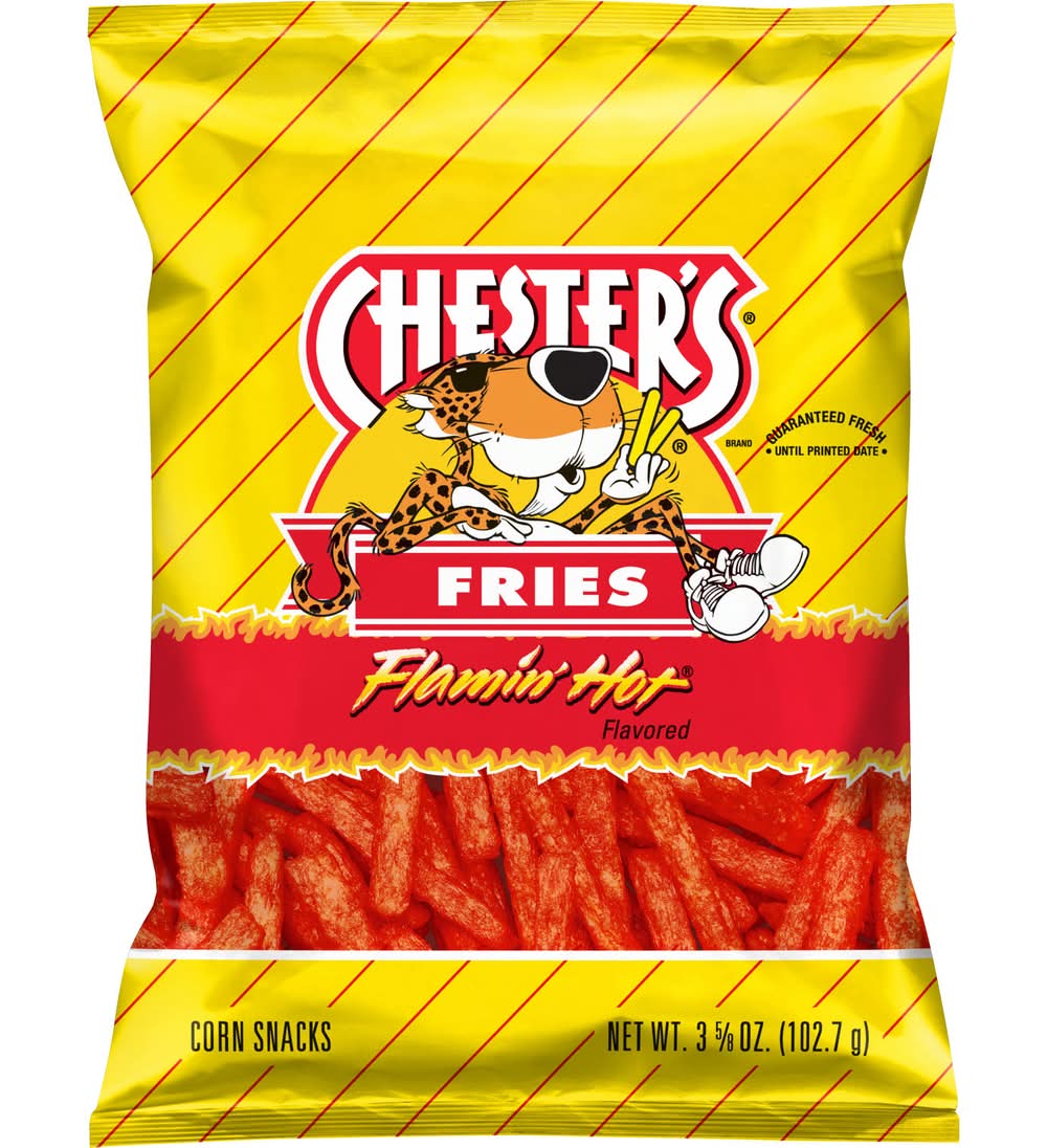 Chester's Fries Corn Snacks, Flamin' Hot (3.62 oz)