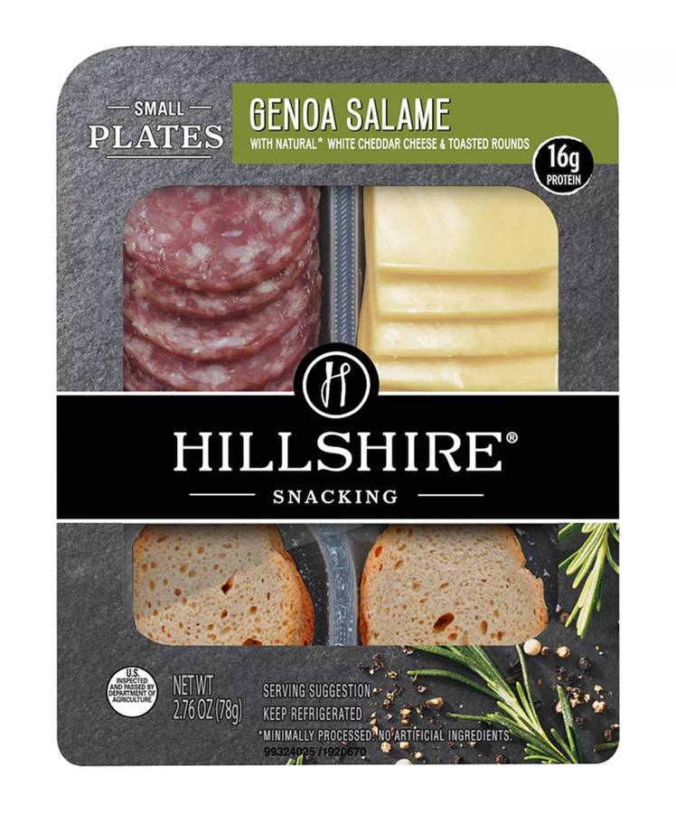 Hillshire Genoa Salami and Cheese Tray