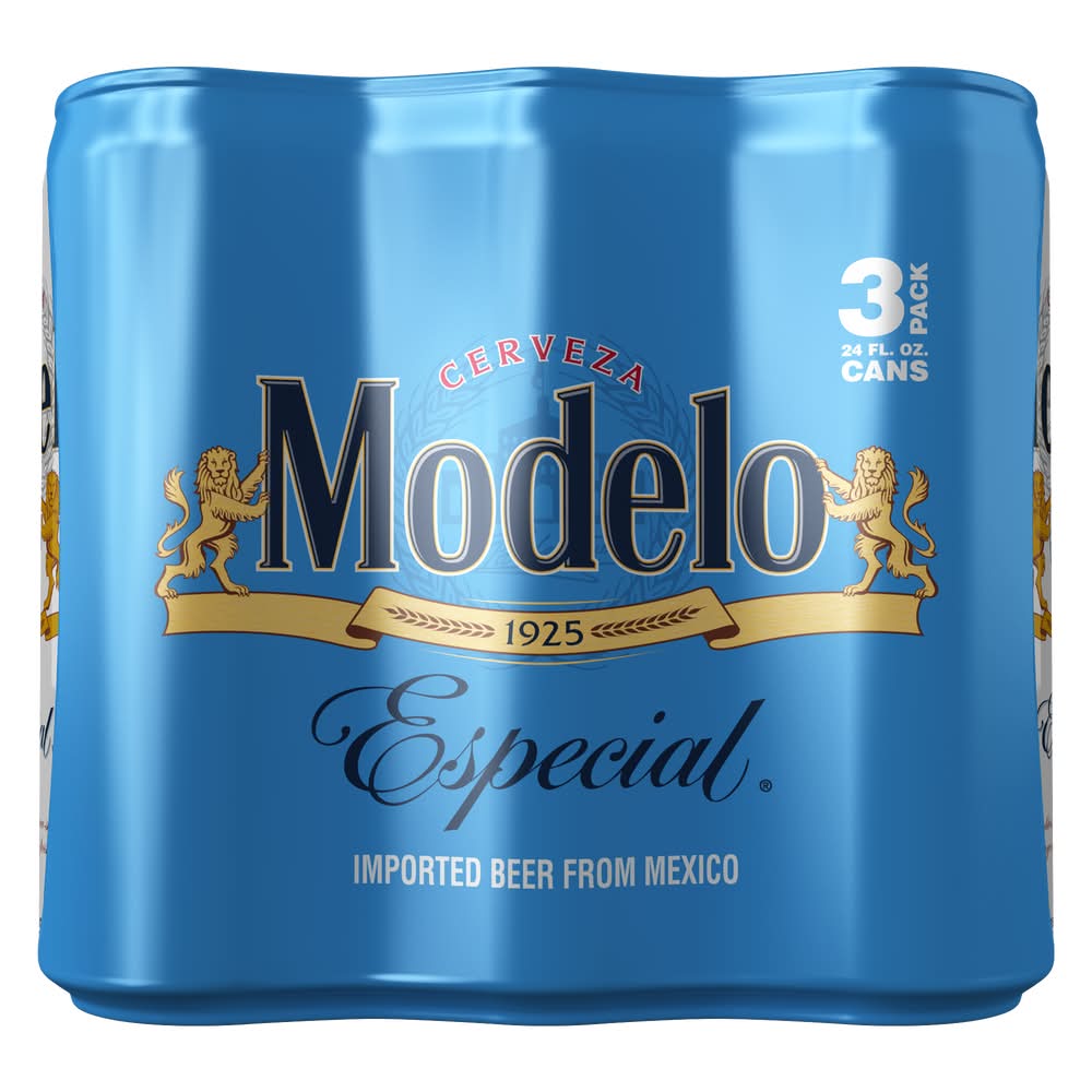Modelo Especial Mexican Lager Beer (3 x 24 fl oz)