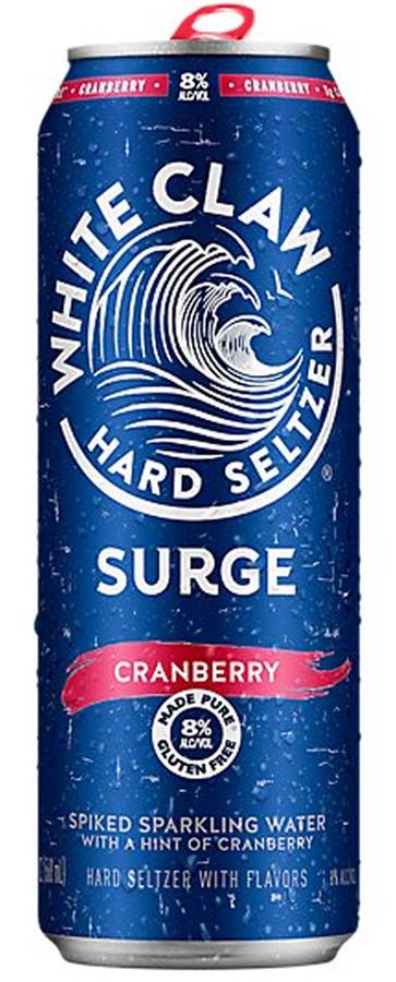 White Claw Surge Cranberry 16oz Can