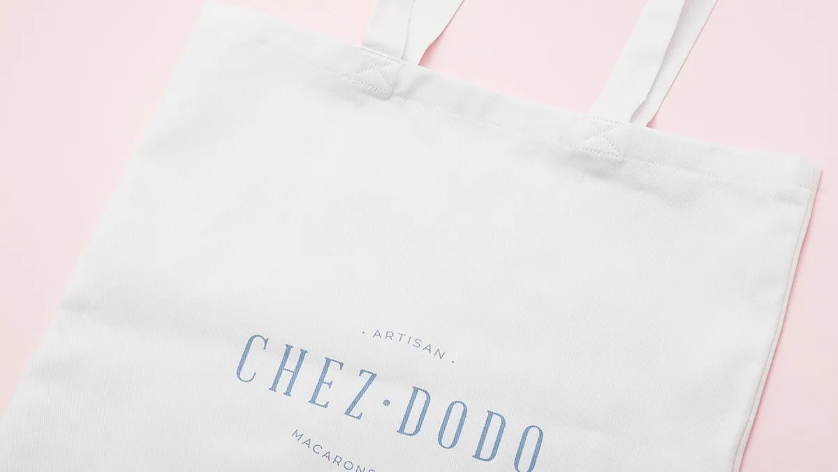 CHEZ DODO VÁSZONTÁSKA (kék)