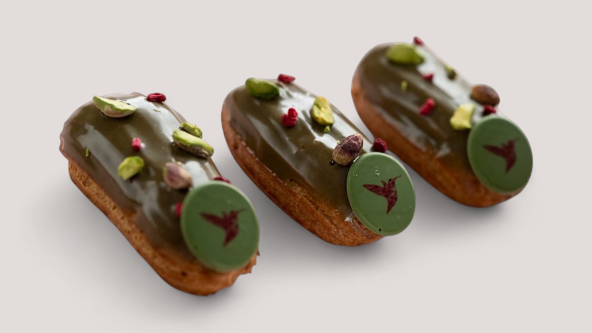 Éclair ‘Pistache - Framboise’