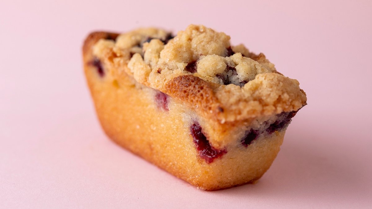 Financier 'Citron - Cassis'