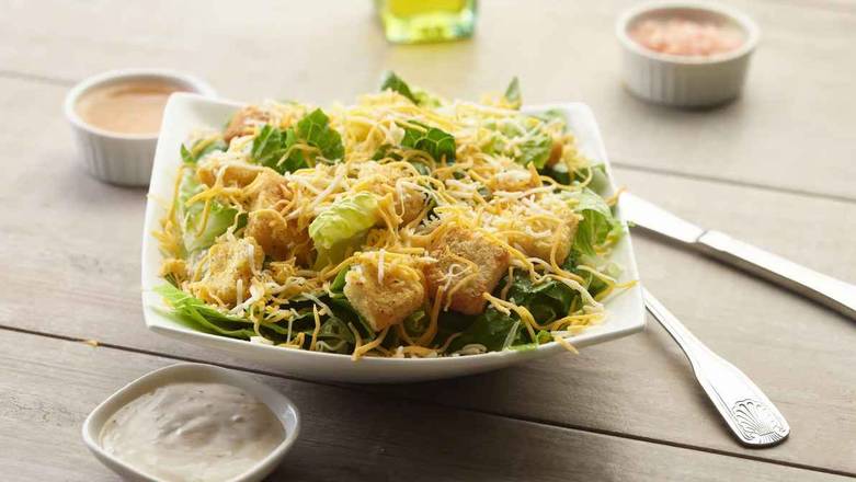 Halal Spring  Caesar Chicken Salad