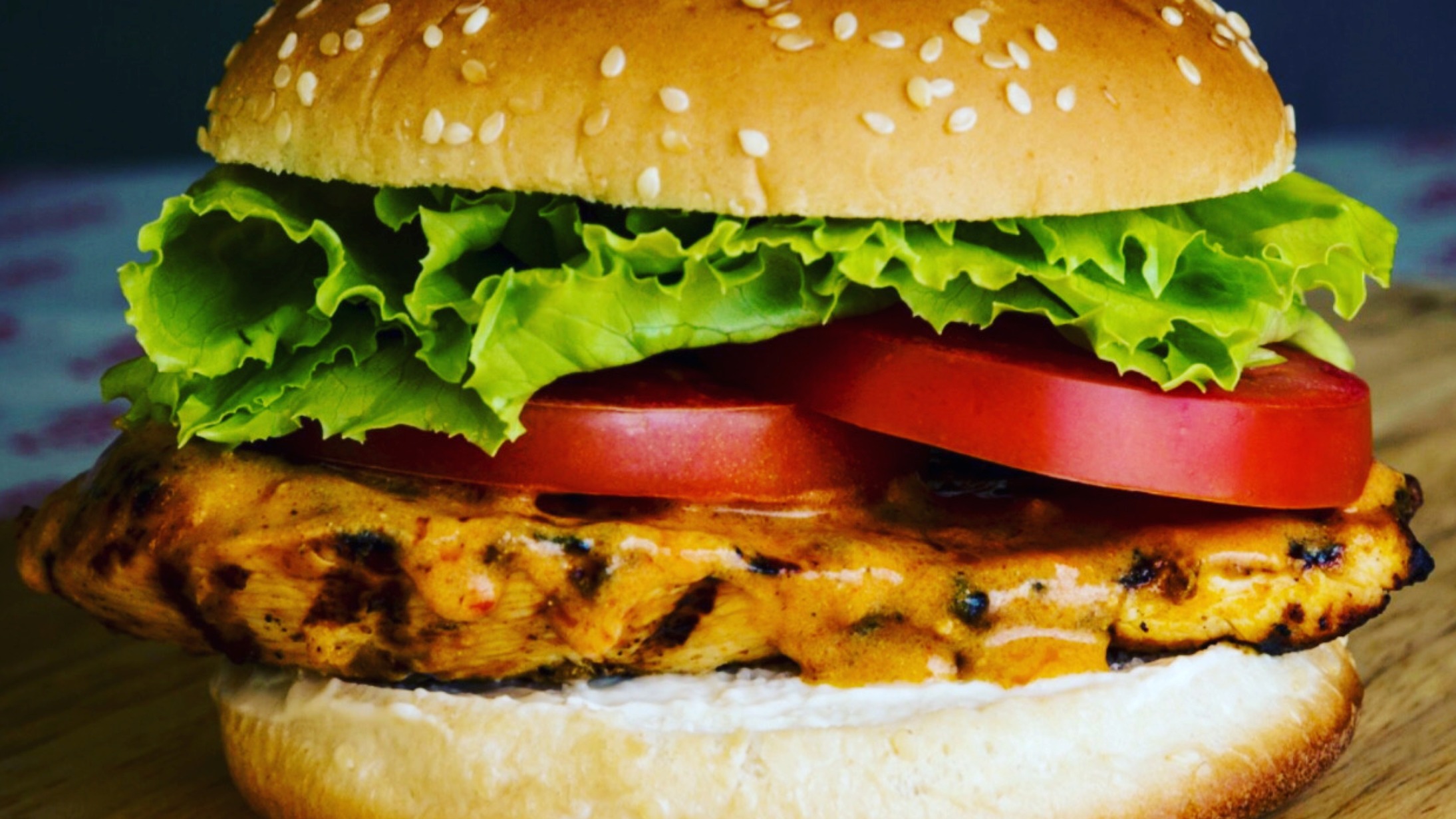 Grill Peri Chicken Burger