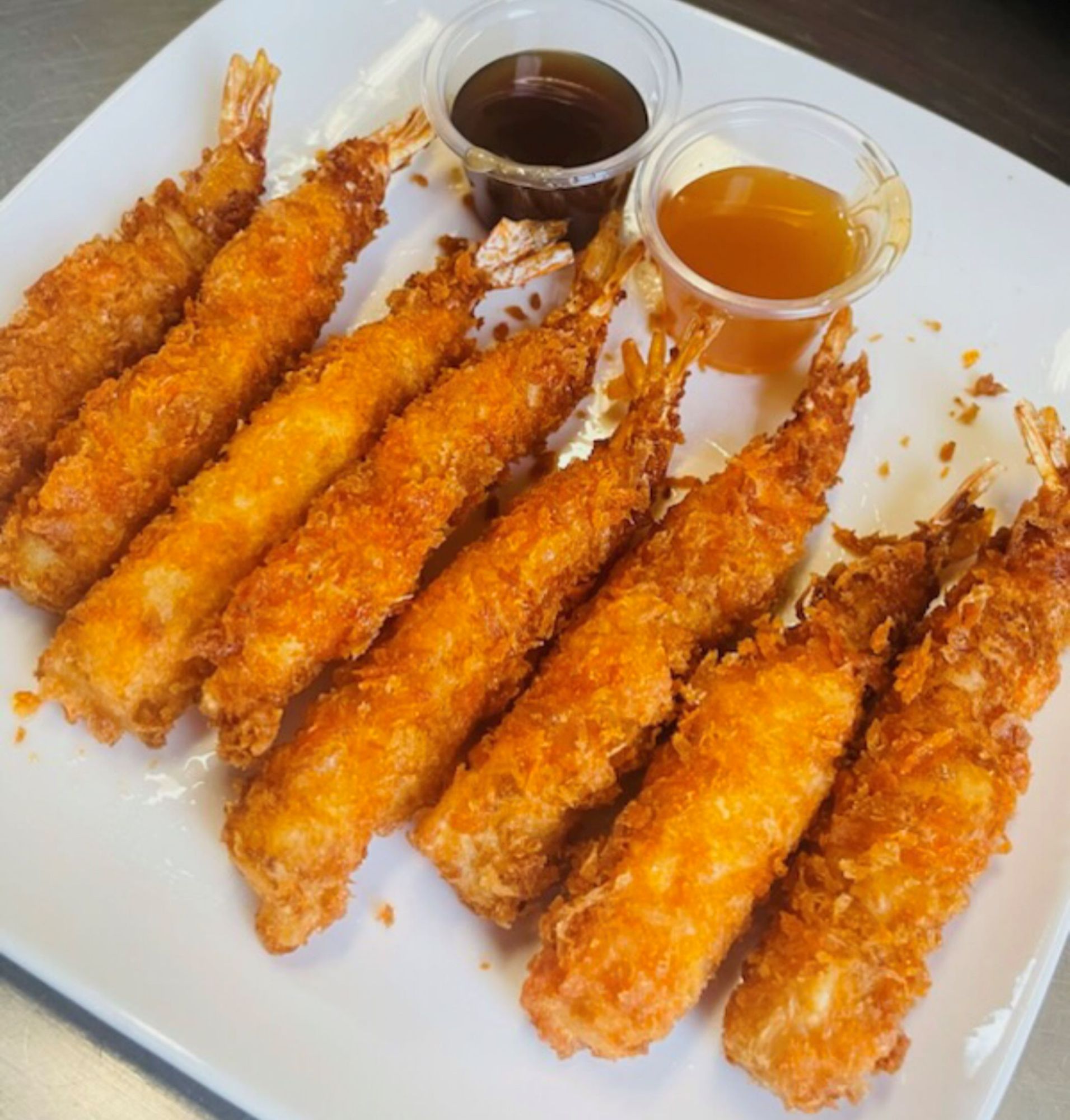 Tempu 5 Piece and Honey Garlic Dip