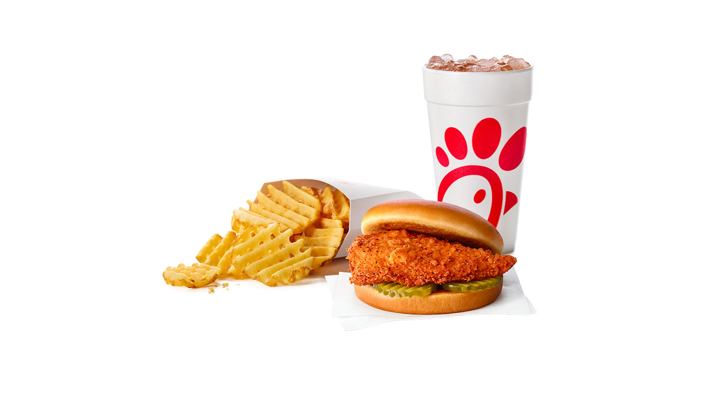 Chick-fil-A Spicy Chicken Sandwich Meal
