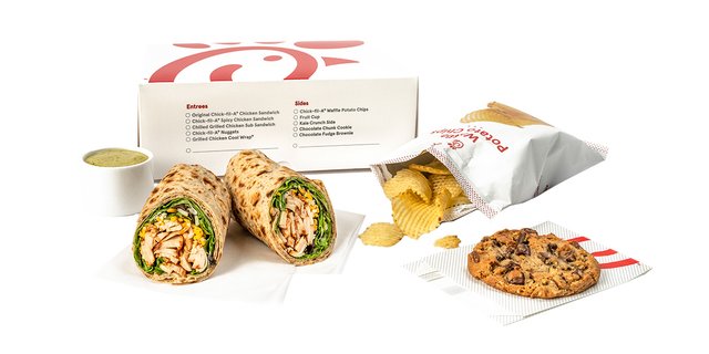 Spicy Chicken Cool Wrap Packaged Meal
