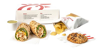Spicy Grilled Chicken Cool Wrap Packaged Meal