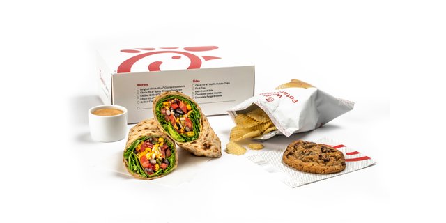 Veggie Wrap Packaged Meal