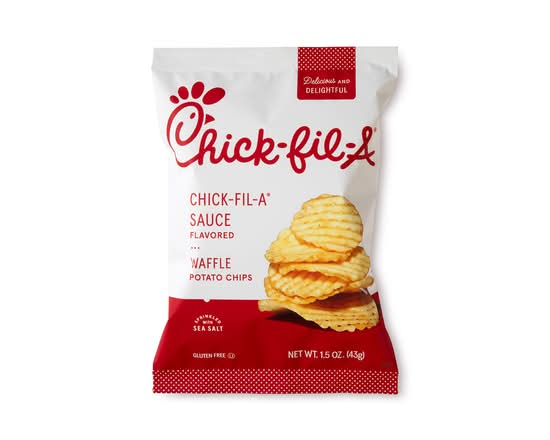 Chick-fil-A Sauce Flavored Waffle Potato Chips