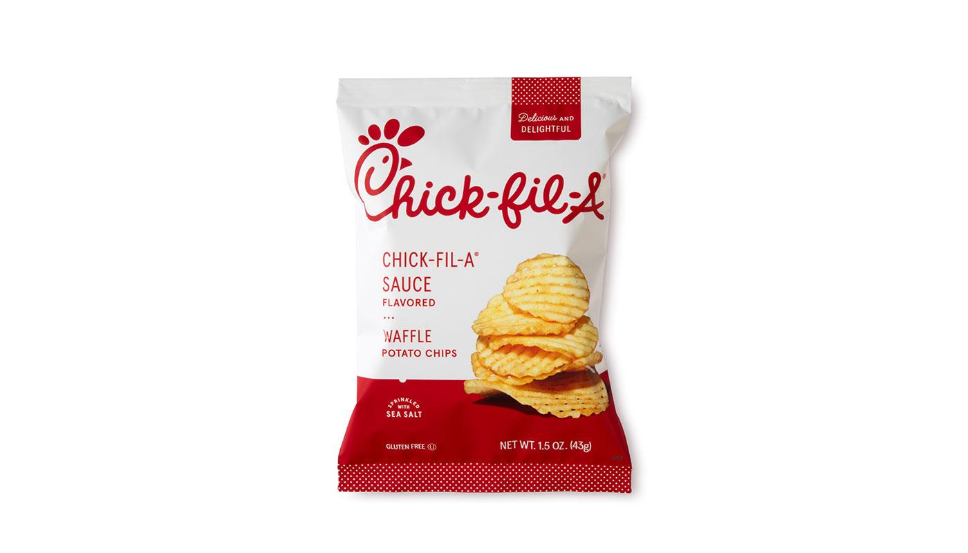 Chick-fil-A Sauce Flavored Waffle Potato Chips