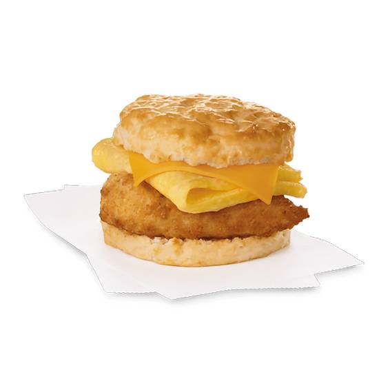 Chicken, Egg and Cheese Biscuit