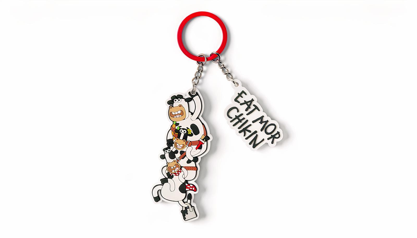 Hangin' with the Herd Keychain