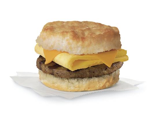 Sausage, Egg and Cheese Biscuit